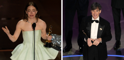 Triunfan Oppenheimer, Emma Stone y Cillian Murphy en el Oscar