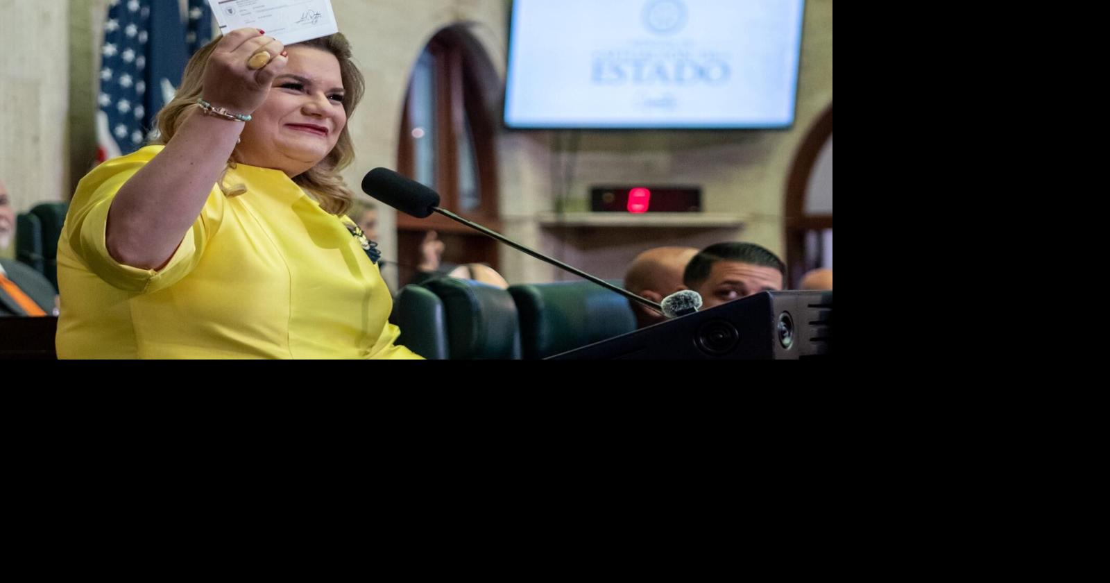 Jenniffer González defiende cheque de alivio contributivo y arremete contra críticos en mensaje de Estado