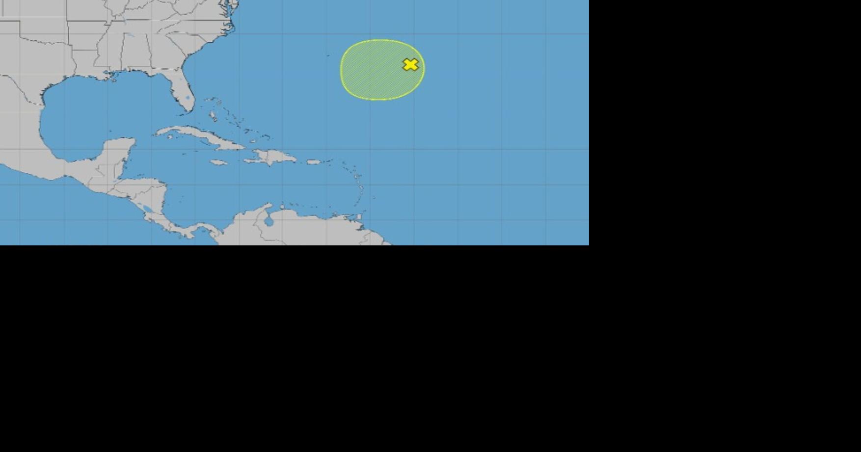 NHC vigila perturbación al este de Bermuda con 30% de probabilidad ciclónica