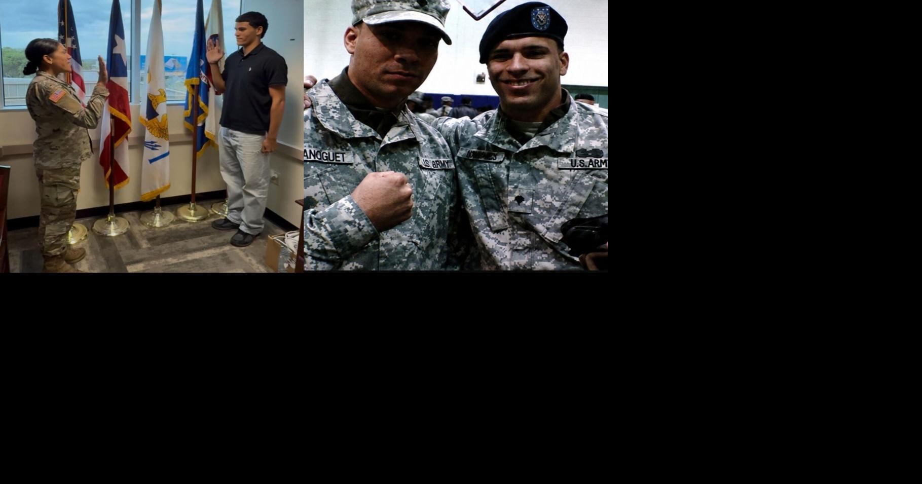 Xavier Sanoguet Ubiera se enlista en el Ejército para honrar el legado de su padre