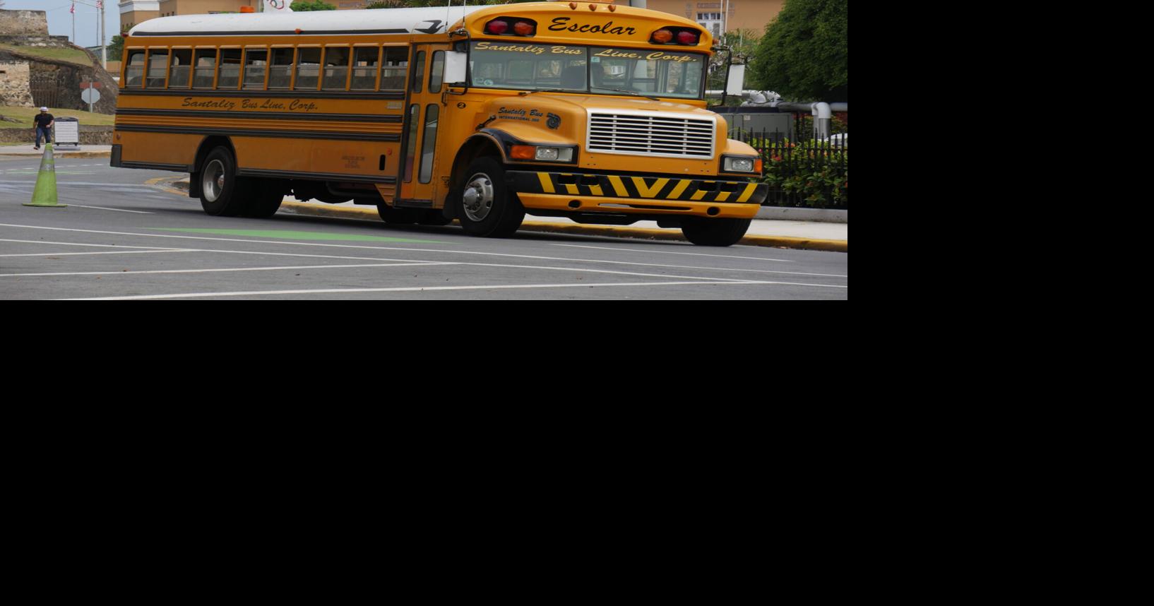 Transportistas escolares alertan atrasos y posible déficit de $12.5M en Educación