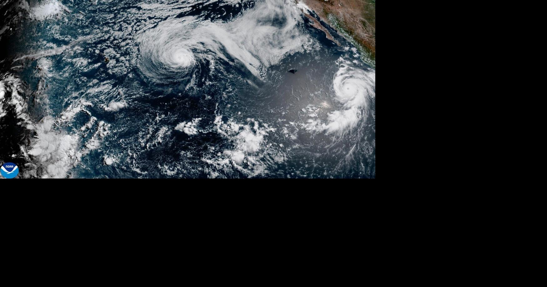 Tormenta tropical Fausto amenaza Hawái y huracán Genevieve genera oleaje peligroso en México