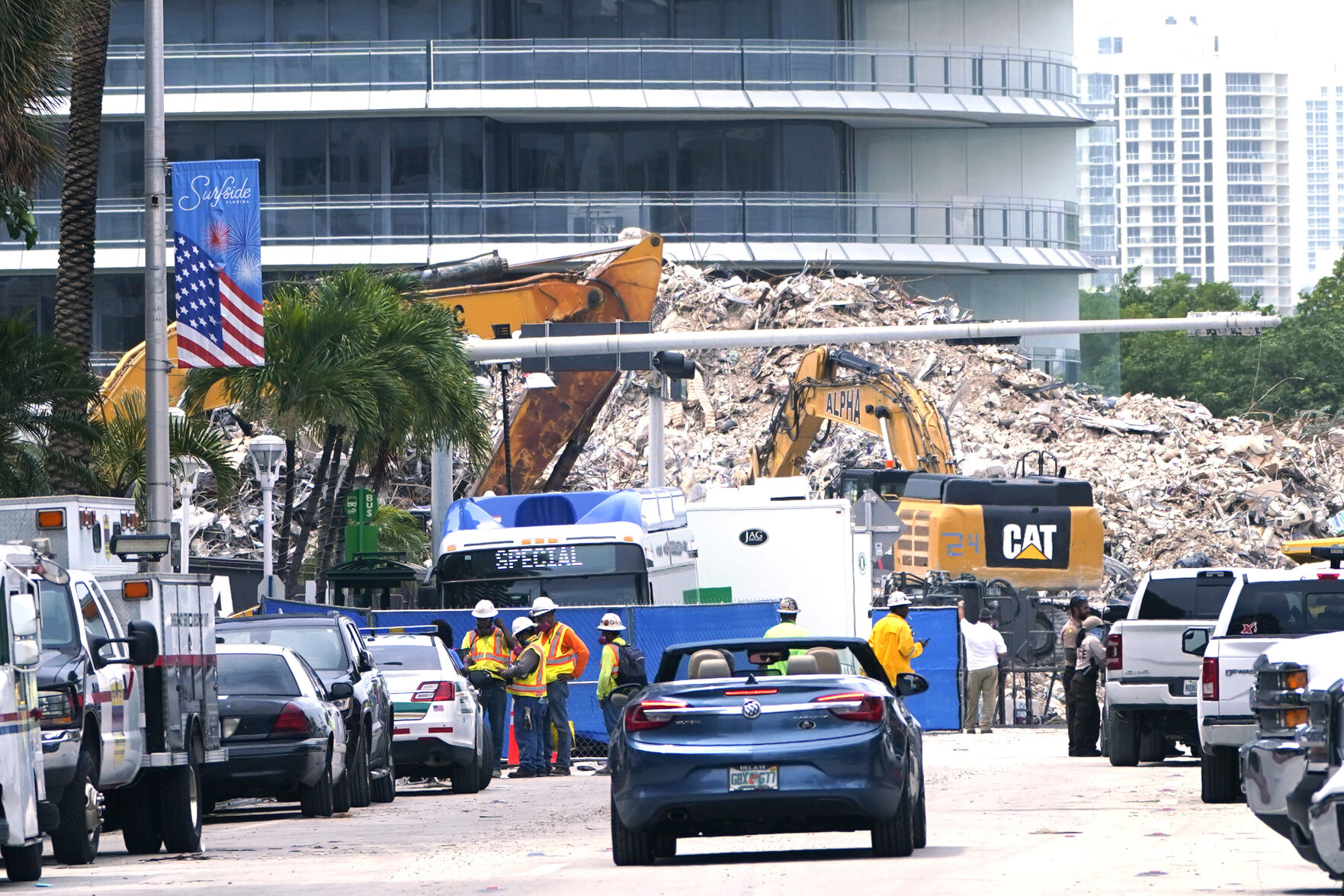 Concluye búsqueda de cuerpos en el edificio derrumbado en Miami - Vimarsana News