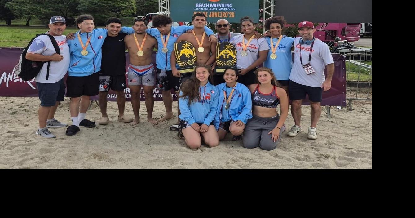 Puerto Rico conquista 3 trofeos y 17 medallas en Campeonato Panamericano U-20 de Lucha en Brasil