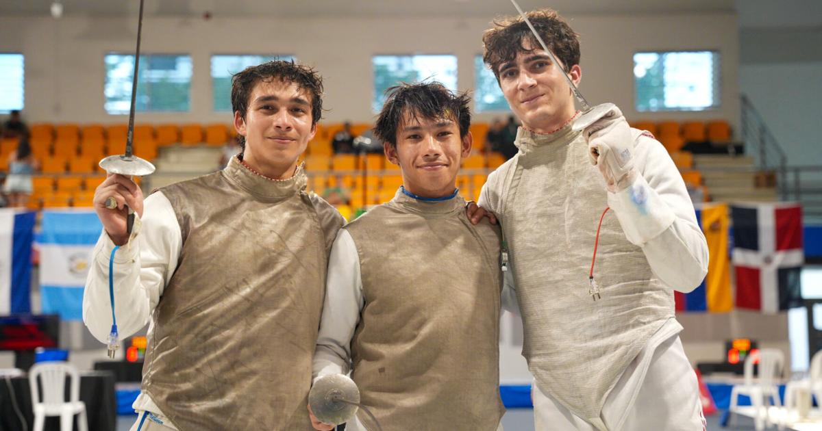 Doble bronce para Puerto Rico en esgrima