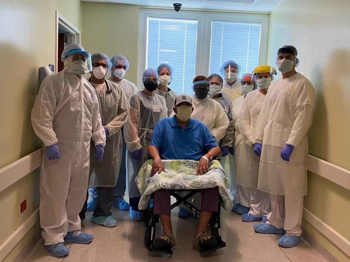 Celebran Recuperacion De Paciente De Covid 19 En San German
