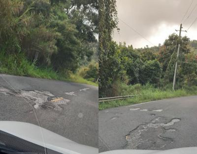 Mi comunidad reclama: Carite entre derrumbes y hoyos