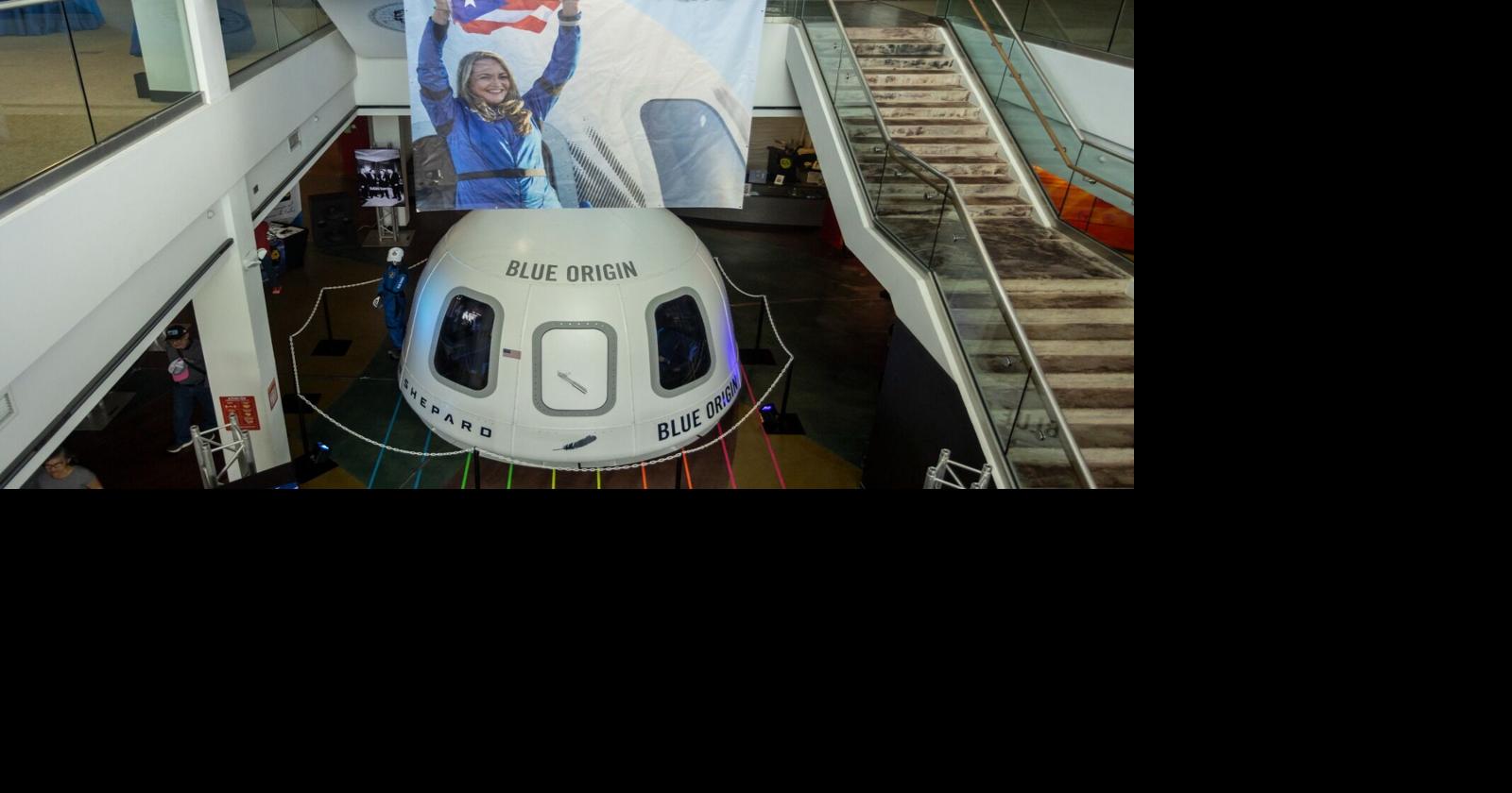 Réplica de la cápsula New Shepard llega hasta Caguas