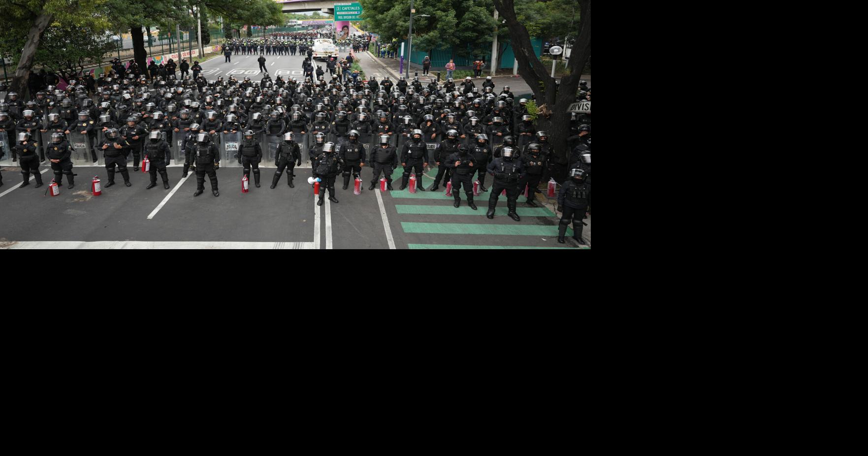 | Las protestas en Ciudad de México ponen presión sobre la a
