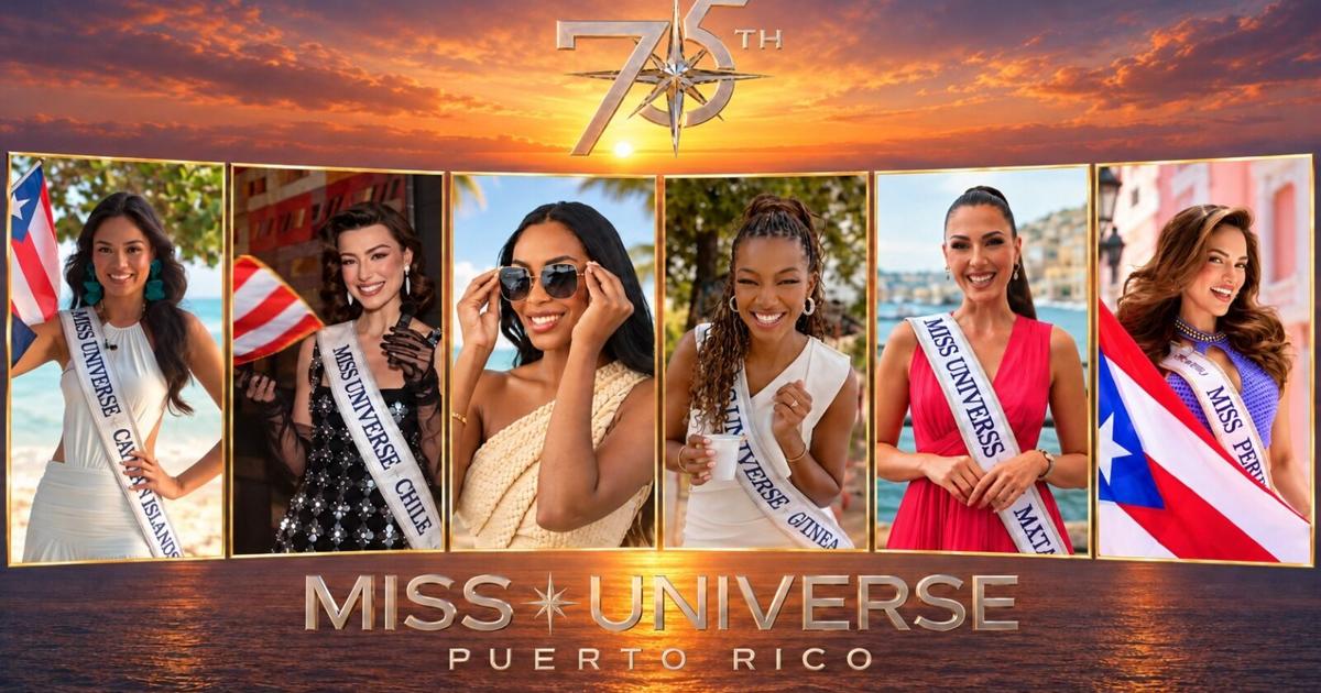 Miss Universe calienta motores en Puerto Rico con 17 candidatas internacionales