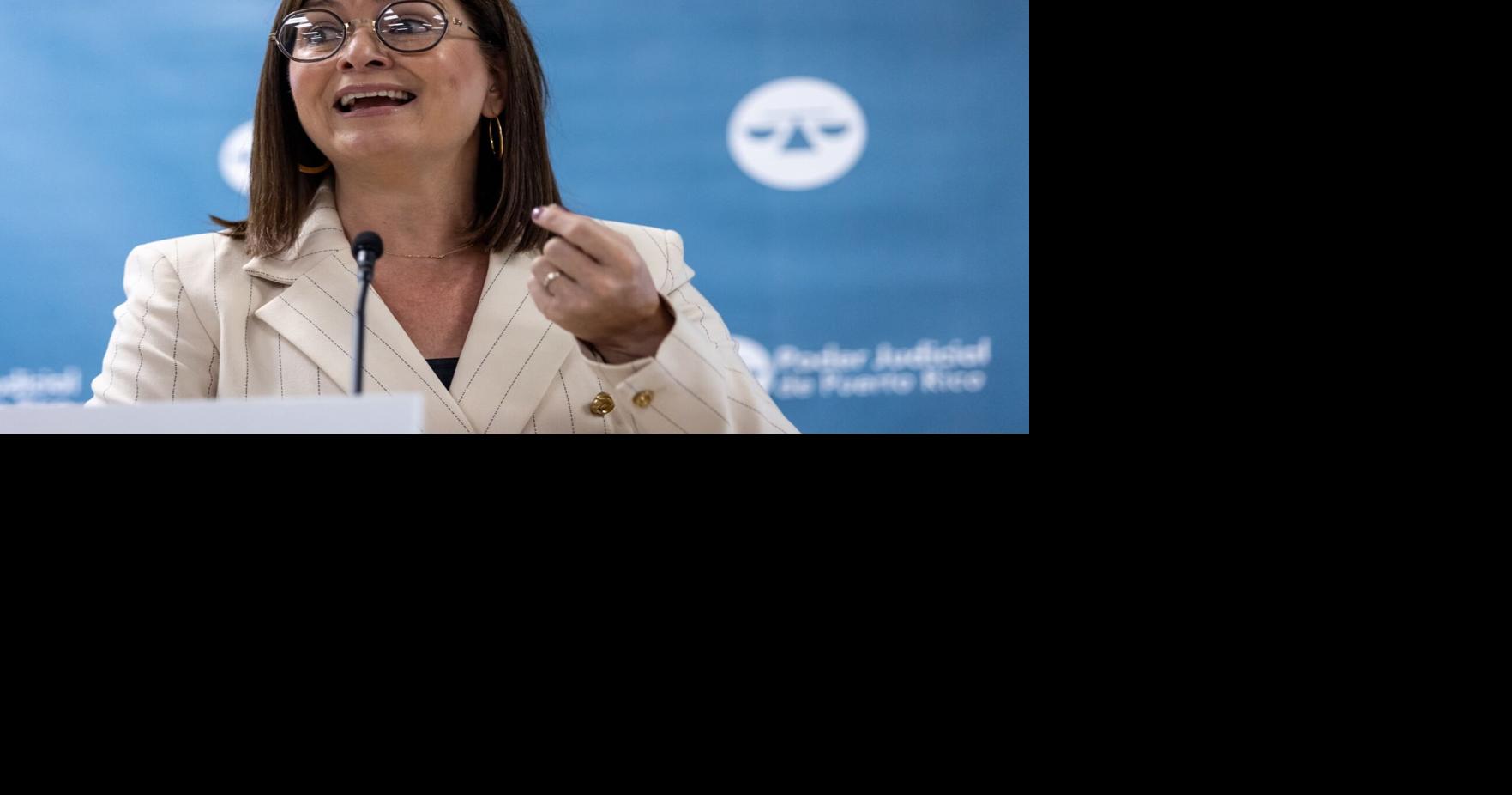 Jueza presidenta del Supremo reitera llamado a Jennifer González para vetar reforma judicial