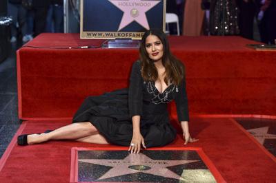 Salma Hayek Honored with a Star on the Hollywood Walk of Fame