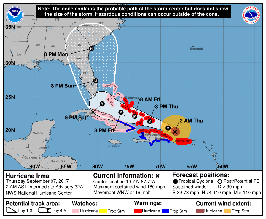 República Dominicana realiza evacuaciones preventivas ante el paso del Huracán Irma República Dominicana realiza evacuaciones preventivas ante el paso del Huracán Irma