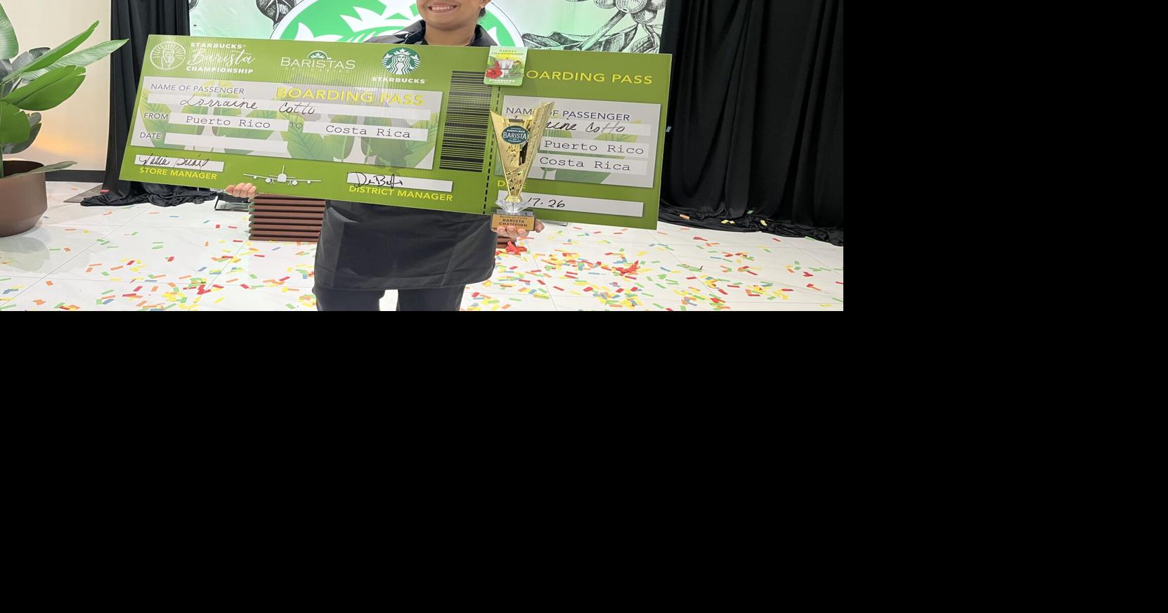 Lorraine Cotto gana campeonato de baristas de Starbucks y representará a Puerto Rico en Costa Rica