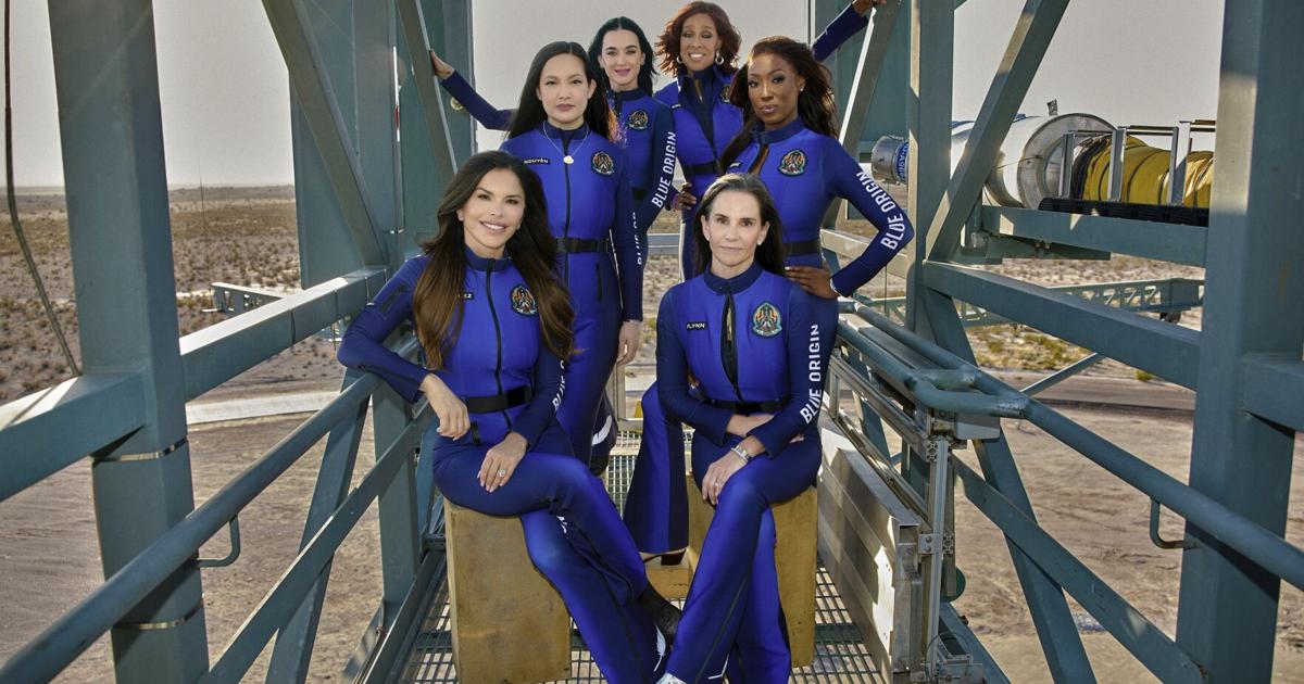 Katy Perry se lanza al espacio con Blue Origin en un viaje histórico