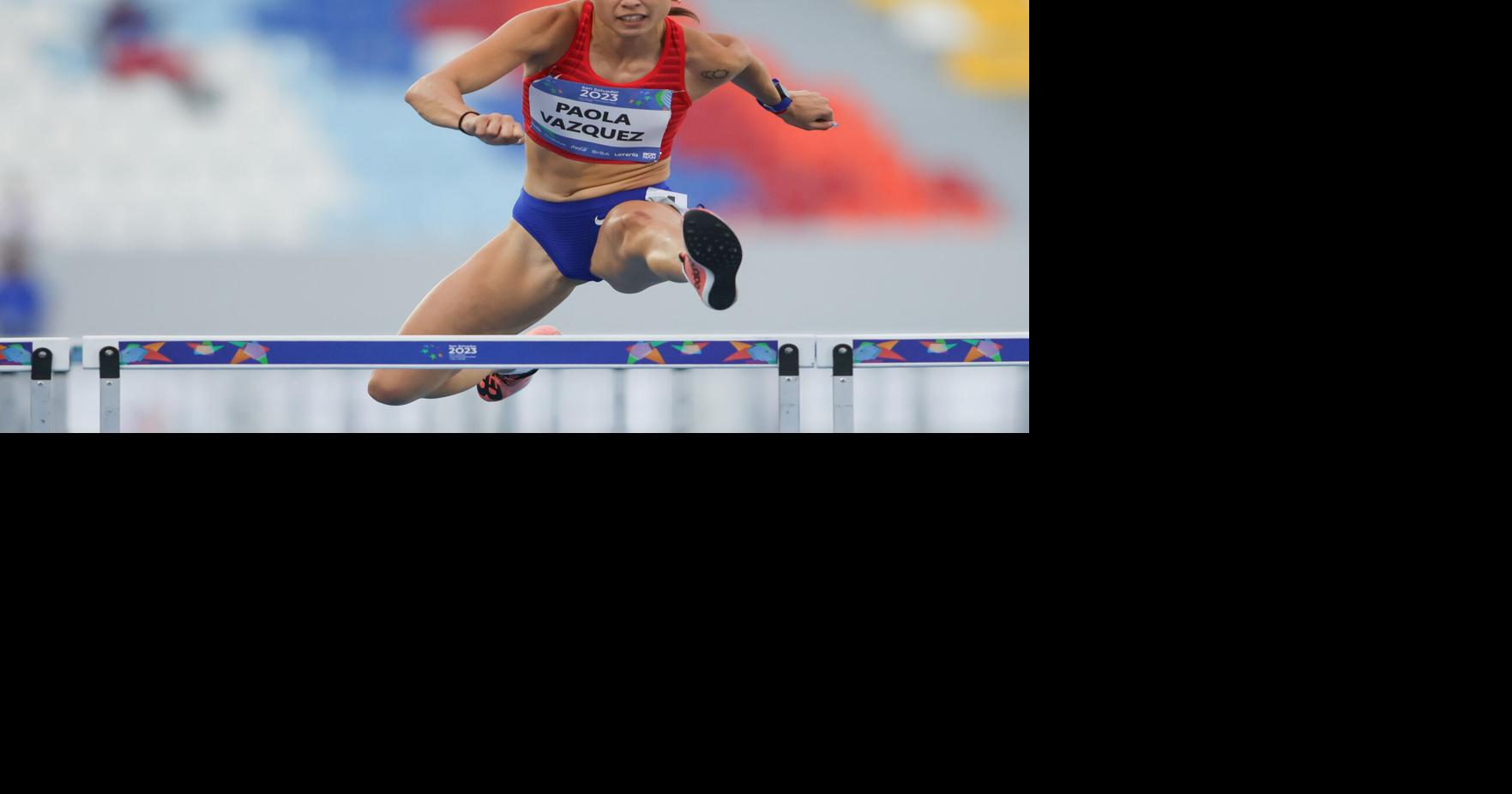 Paola Vázquez busca medalla en los 100 metros con vallas en los Juegos de Santo Domingo 2026