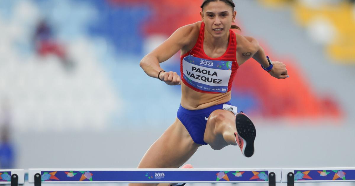 Paola Vázquez busca medalla en los 100 metros con vallas en los Juegos de Santo Domingo 2026