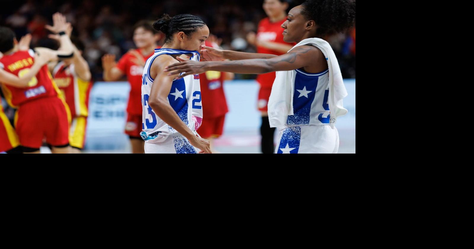 Puerto Rico cae 75-72 ante China y queda eliminada del Mundial FIBA Femenino 2026