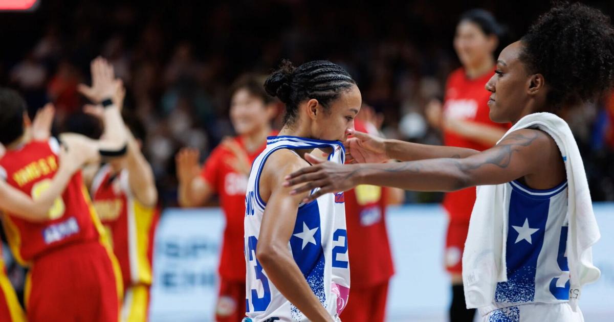 Puerto Rico cae 75-72 ante China y queda eliminada del Mundial FIBA Femenino 2026