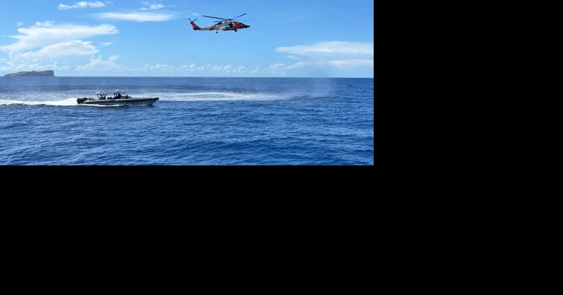 Guardia Costera suspende búsqueda tras naufragio en el Canal de la Mona con 3 muertos y 49 sobrevivientes