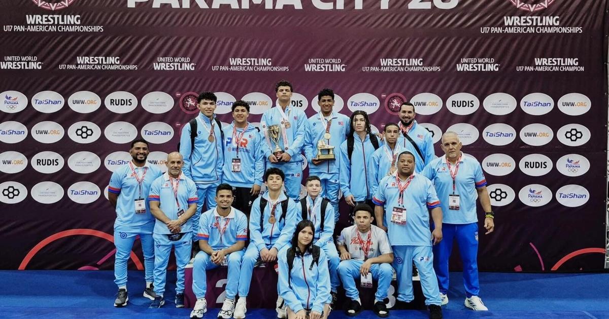 Puerto Rico conquista 19 medallas en el Panamericano U-17 de lucha