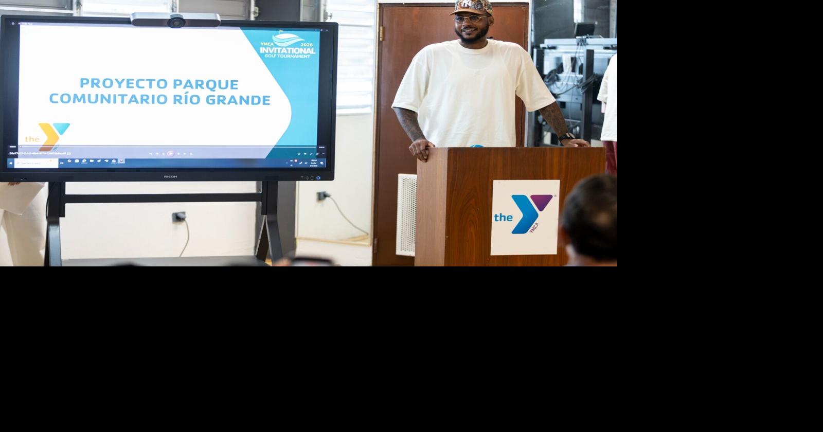 Carmelo Anthony y la YMCA invertirán $250,000 para rehabilitar campamento en Río Grande