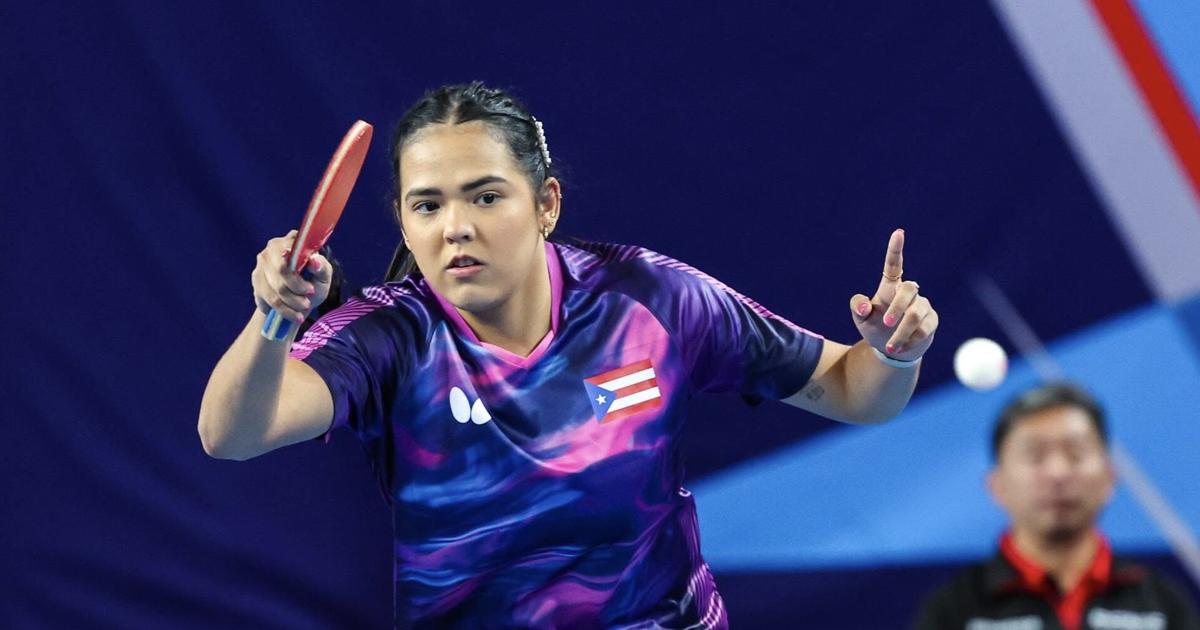 Adriana Díaz lidera aspiraciones de Puerto Rico en tenis de mesa para Santo Domingo 2026