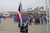 Izamiento de la bandera