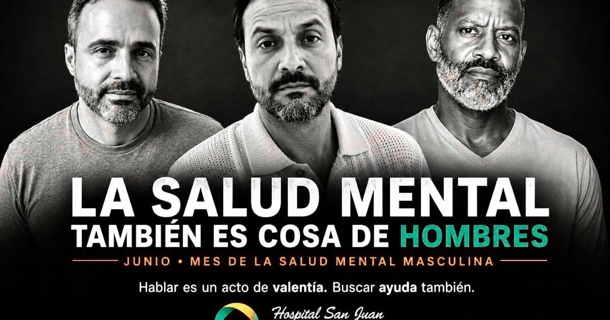 Hospital Capestrano lanza campaña sobre salud mental masculina ante alto índice de suicidios