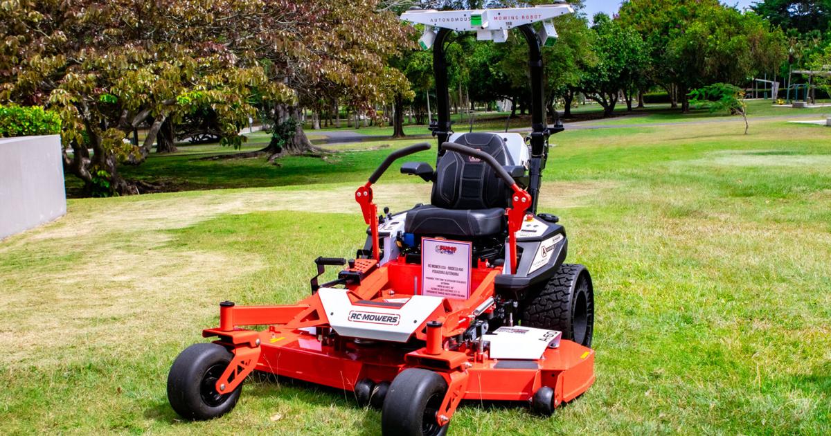 Tecnología robótica redefine la productividad en el manejo de espacios verdes