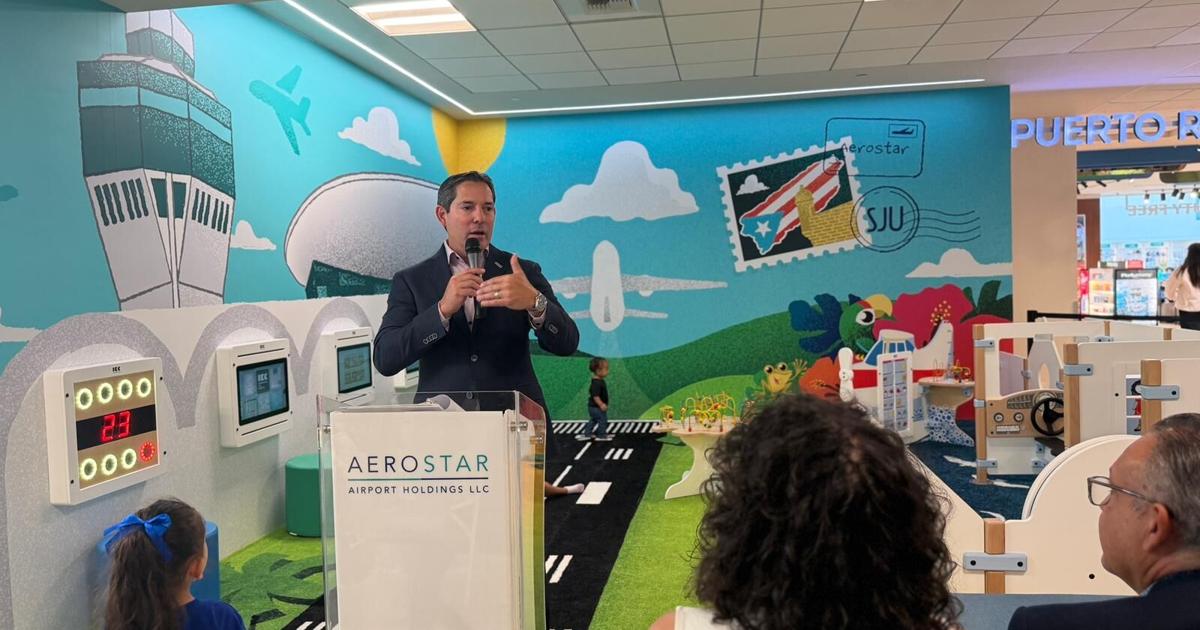 Aerostar inaugura Aerokids, área gratuita de juegos para niños en el aeropuerto Luis Muñoz Marín