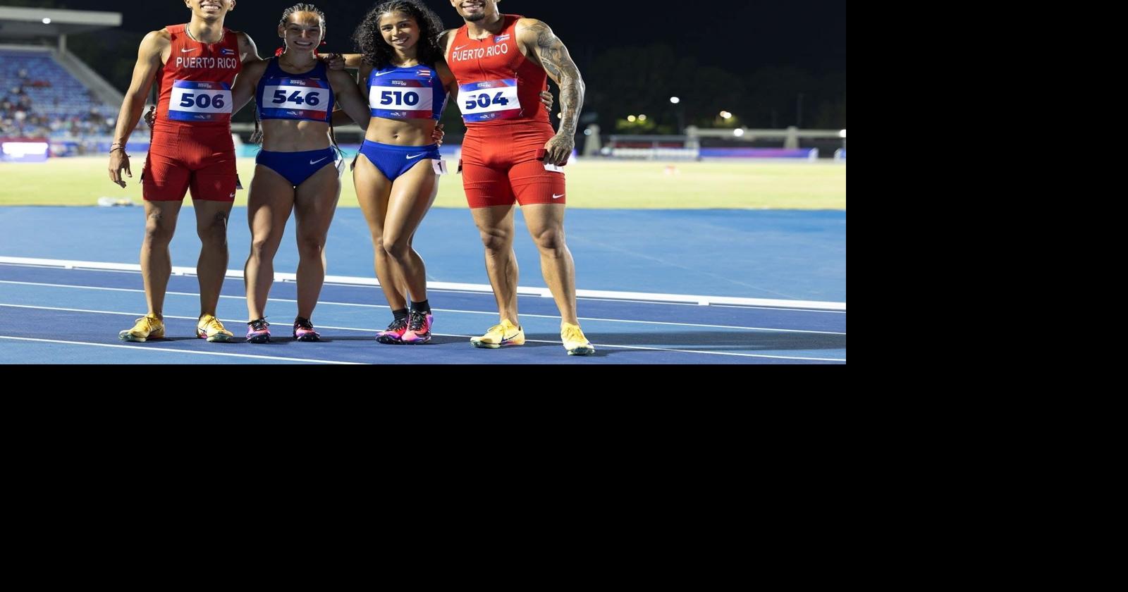 Puerto Rico asciende al bronce en relevo 4x100 mixto tras descalificaciones en Santo Domingo 2026