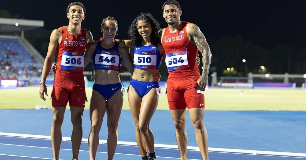 Puerto Rico asciende al bronce en relevo 4x100 mixto tras descalificaciones en Santo Domingo 2026
