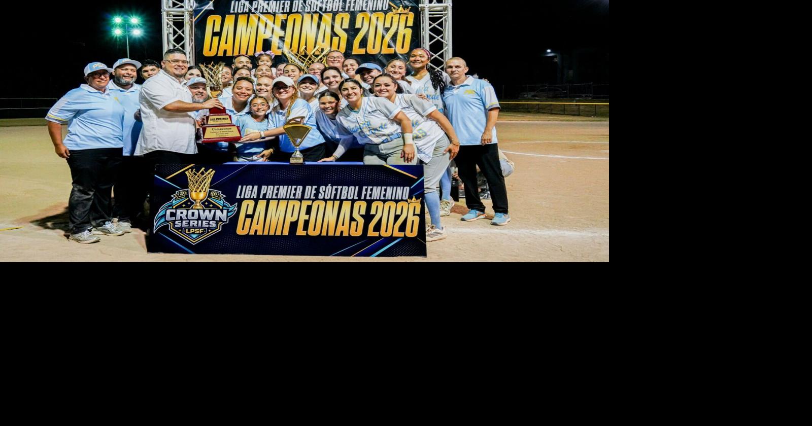 Las Prodigiosas de Sabana Grande conquistan su primer campeonato en la Liga Premier de Sóftbol Femenino