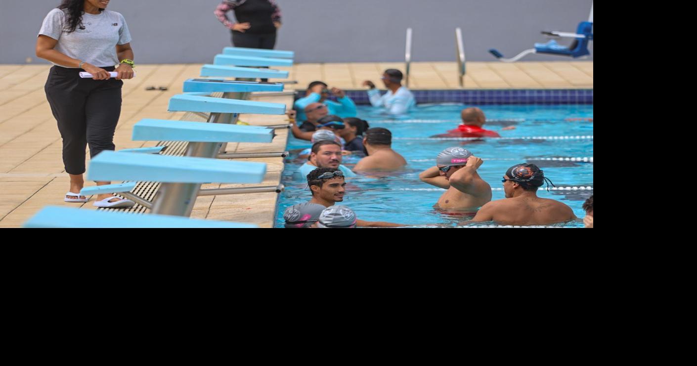 | La entrenadora puertorriqueña llevó su historia de superación y vocación a liderar capacitaciones de la Fundación de Michael Phelps.
