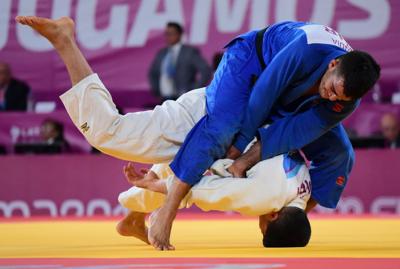 El judoca Adrián Gandía
