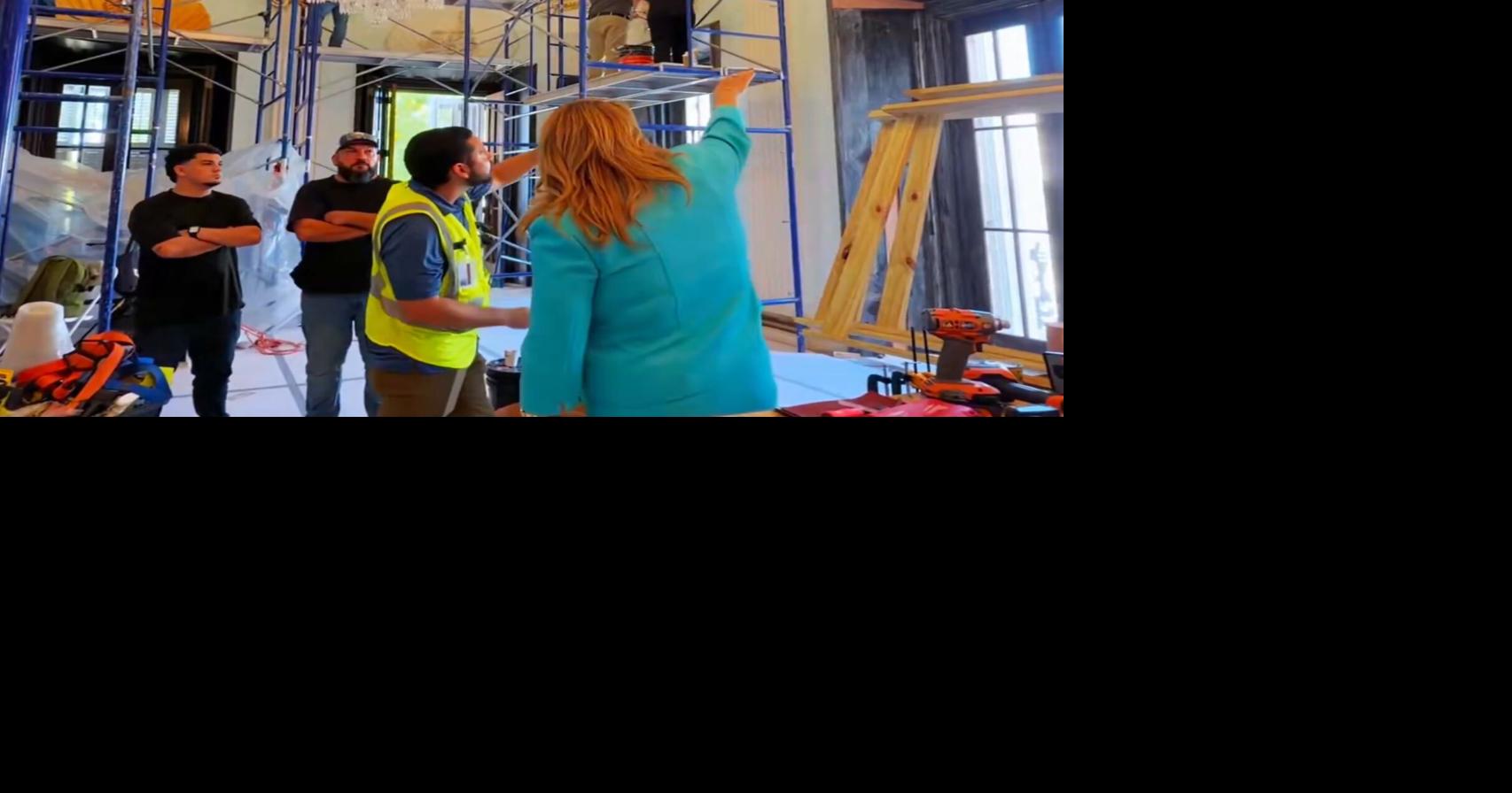 Jennifer González inspecciona restauración del Salón del Trono en La Fortaleza