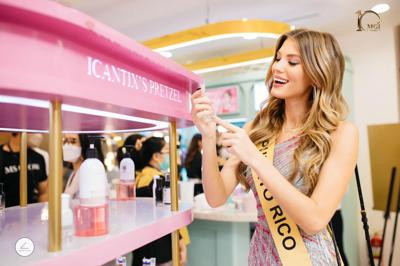 Oxana Rivera se destaca en Miss Grand International