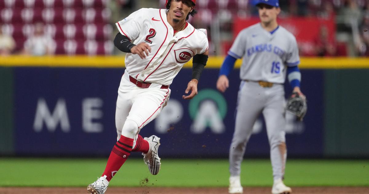 Edwin Arroyo debuta en Grandes Ligas con su primer hit y carrera anotada con los Reds