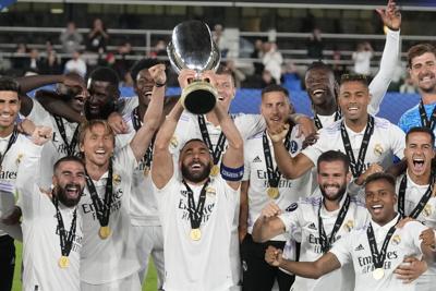 El Real Madrid se proclama súper campeón de Europa