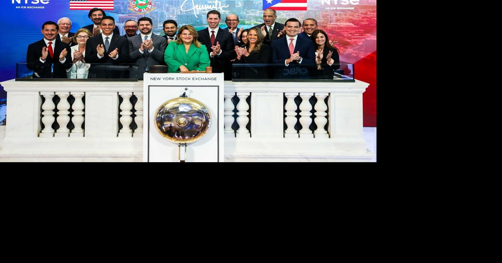 Jennifer González usa la Bolsa de Nueva York como vitrina para atraer inversiones a Puerto Rico