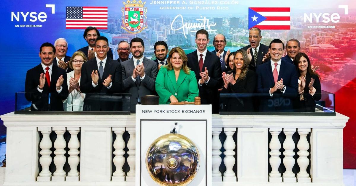 Jennifer González usa la Bolsa de Nueva York como vitrina para atraer inversiones a Puerto Rico