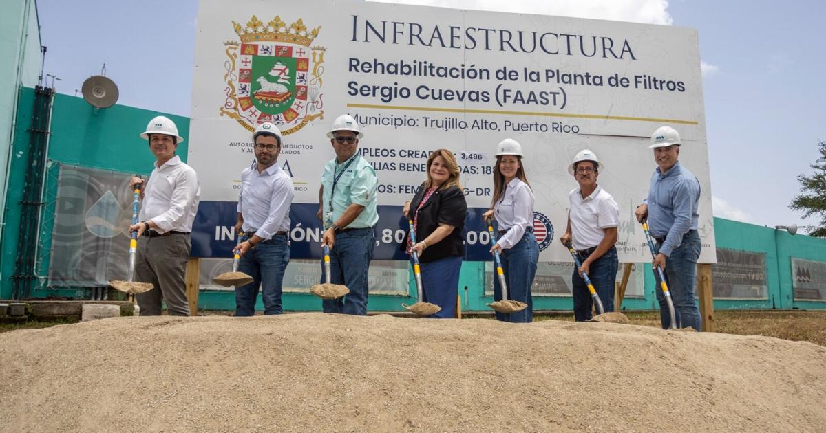 AAA inicia rehabilitación de $170.8 millones en planta de filtros Sergio Cuevas en Trujillo Alto