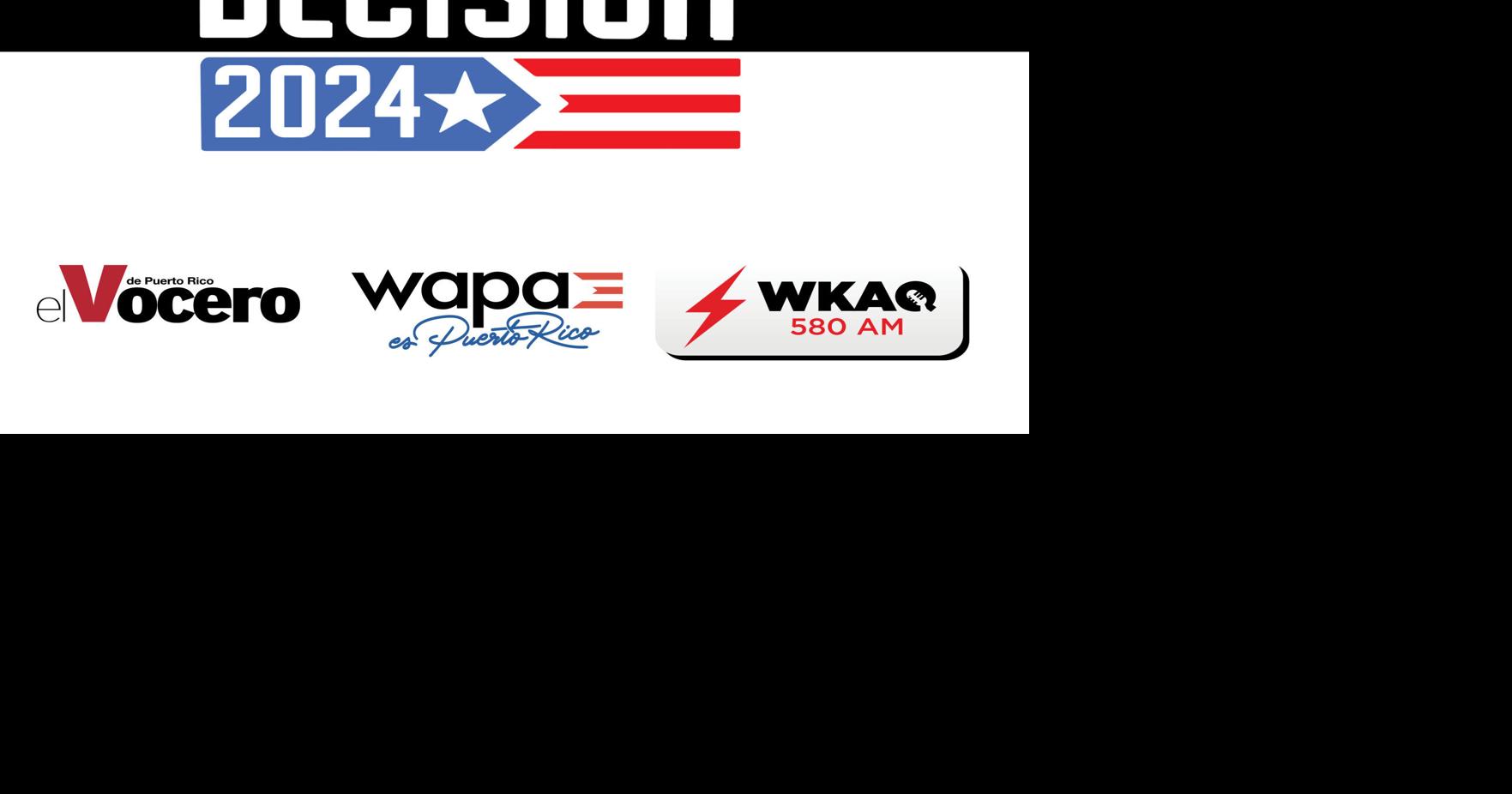 VIDEO EL VOCERO, Wapa y WKAQ unidos en Decisión 2024 Televisión