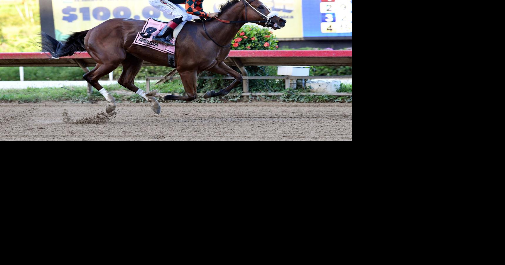 | Montado por Juan Carlos Díaz inició la Triple Corona local este domingo en el Hipódromo Camarero.