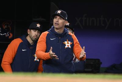 Joe Espada confía en una reacción de sus Astros de Houston: “Es cuestión de tiempo”