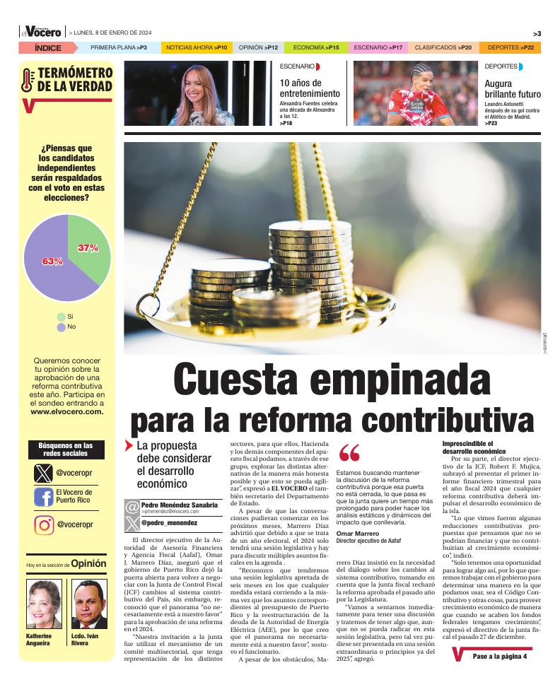 Page A3 | El Vocero | Elvocero.com