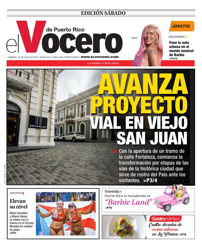 Page A1 | El Vocero | Elvocero.com