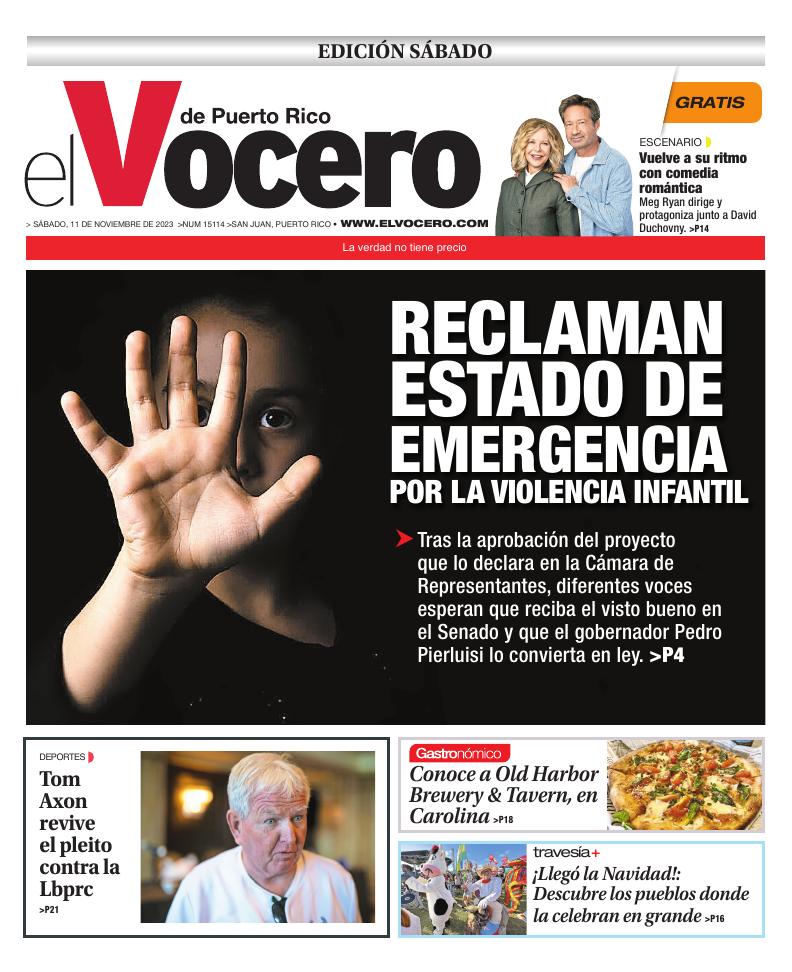 Page A1 | El Vocero | Elvocero.com