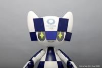 Las caras del robot de Miraitowa